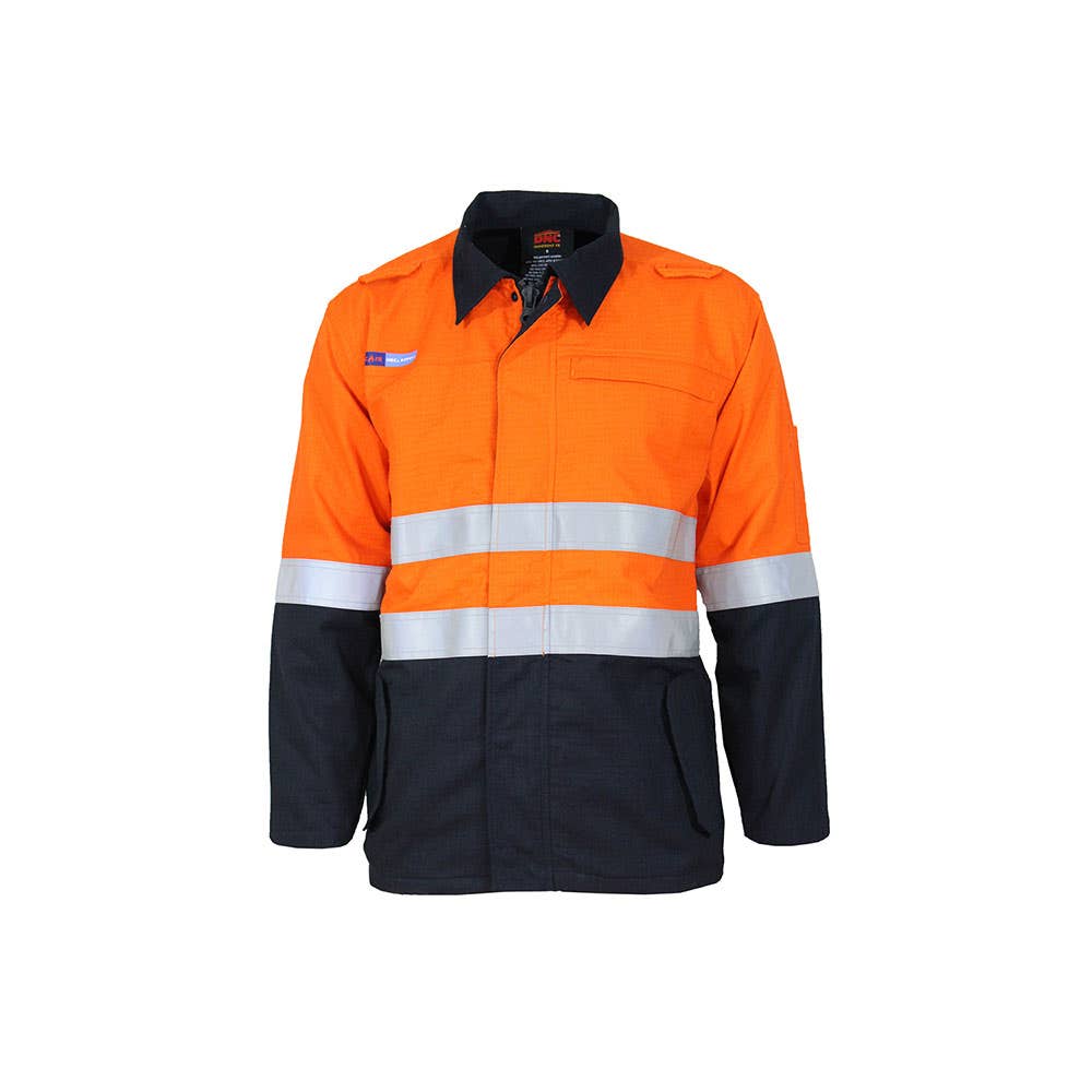 Jacket FR Orange/Navy Refl Tape DNC 3483 Inherent Large 486107 3483-O/N-L
