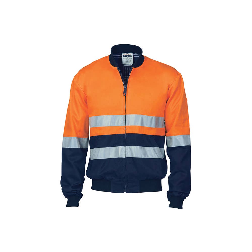 3758 Hi-Vis Taped Bomber Jacket 190gsm 3758