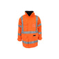 3797 Hi-Vis X-Back 6 in 1 Rain Jacket Taped DARA3797 DARA3797