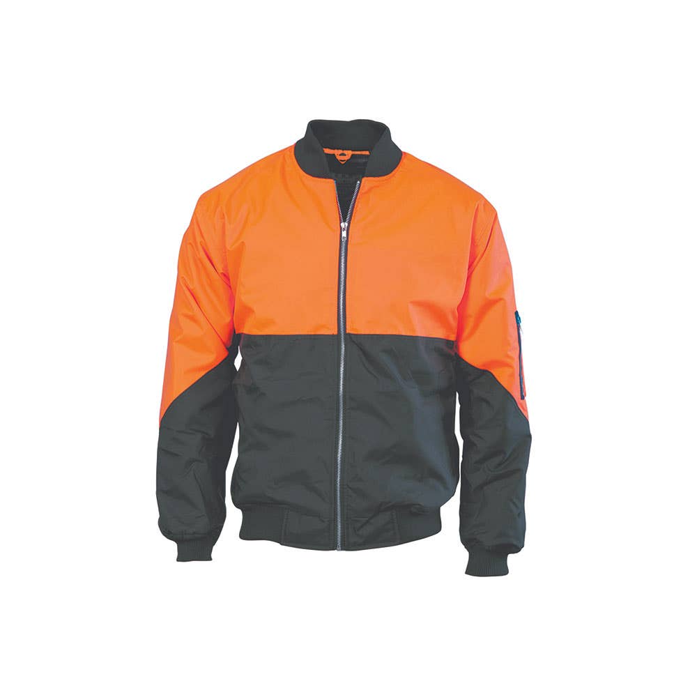 Jacket Flying 2XL Orange/Navy 300D Poly PU Hi Vis 79904078 3861-O/N-2XL