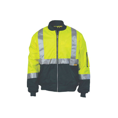 Jacket Flying 2XL Yellow/Navy 300D Poly PU 3M Tape Hi Vis 79904086 3862-Y/N-2XL