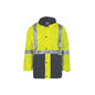 HiVis 2Tone Quilted Jacket W/Tape-Yellow/Navy-L 36016333 3863-Y/N-L