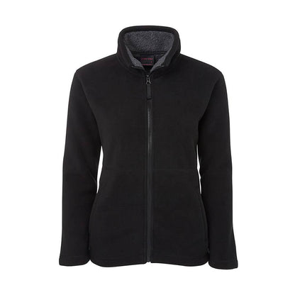 Jacket Womens Microfleece Shell 450gsm Shepherd Black/Charcoal 10 JB's Wear 312490 3LJS-BLK/CHA-10