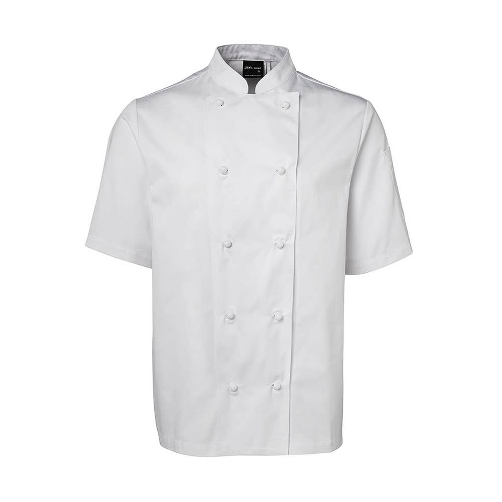 JBS Chef Jacket S/S-White-M 36014001 5CJ2-WHT-M