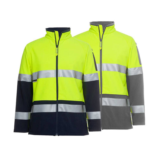 6D4LJ Hi-Vis Soft Shell Taped Jacket 320gsm 6D4LJ