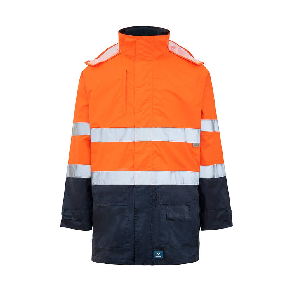 8577 Northern Hi-Vis Taped Jacket Orange/Navy 2XL 40034426 8577-ON-2XL