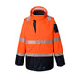 8635 Southern Parka Hi-Vis Waterproof Taped Jacket Orange/Navy 2XL 40037341 222748