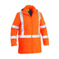 BJ6379XT Hi-Vis Polyester TPU Taped Puffer Jacket 166gsm Orange 2XL 35001208 BJ6379XT BVEO2XL