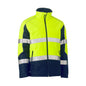 Jacket Puffer Taped Hi-Vis Two Tone Bisley 2XL Yellow/Navy BJ6829T TT042XL 40021857 BJ6829T TT042XL NLA