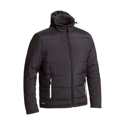 Jacket Puffer 2XL Charcoal 136gsm Nylon Oxford Water Resistant Bisley_35001227_BJ6928_BCCG2XL