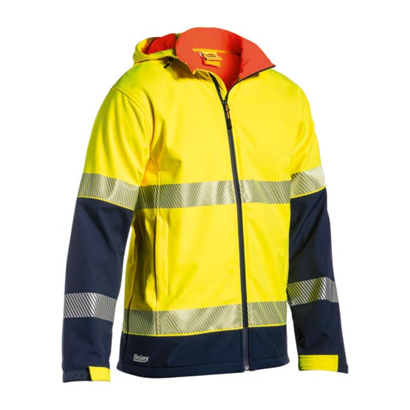 BJ6934T Hi-Vis Ripstop Bonded Fleece Taped Jacket 260gsm CATBJ6934T CATBJ6934T