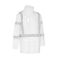 BJ6968XT Hi-Vis Wet Weather Rain Shell Jacket X-Taped White 2XL 40024563 BJ6968XT BWHT2XL