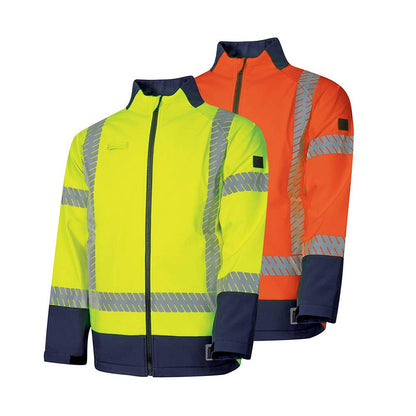 BW2300T8 Hi-Vis FR Taped Softshell Jacket 360gsm AGIGBW2300T8