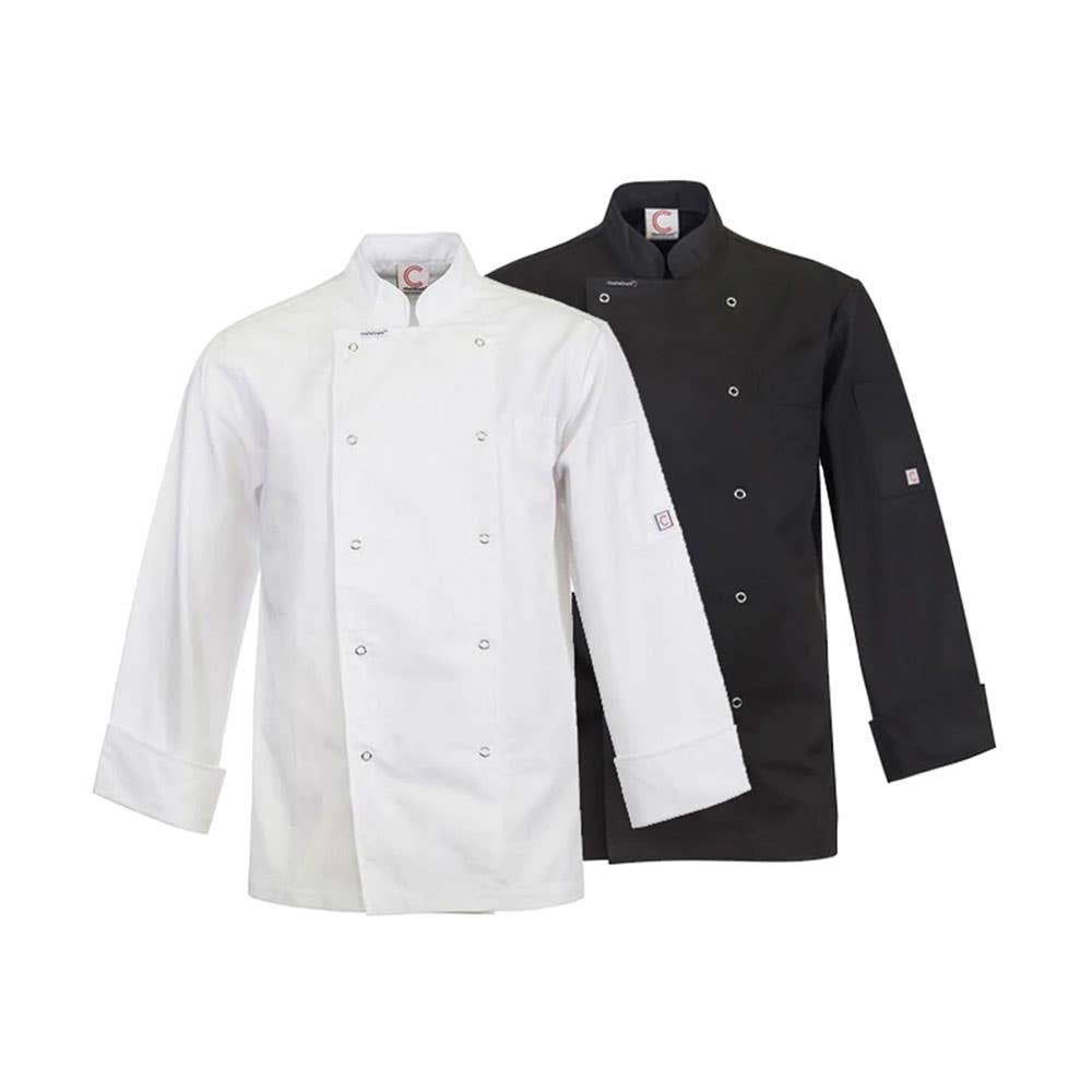 CJ039 Executive Chef Jacket with Studs 220gsm CJ039