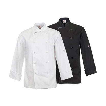 CJ039 Executive Chef Jacket with Studs 220gsm CJ039