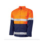 Jacket Cotton Canvas 3M Tape Orange/Navy 2XL Tru Brands_548894_DJ2192T1-O/N-2XL