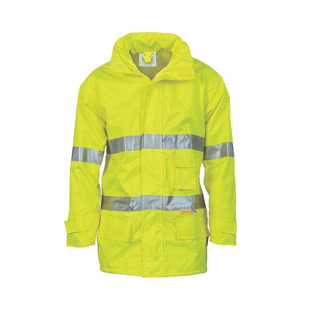3875 Hi-Vis Waterproof Jacket Taped 3875