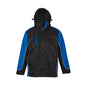 Jacket Nylon PU Coated Nitro Black/Royal/White Med Biz 488664 J10110-BLK/ROYAL/WHITE-M