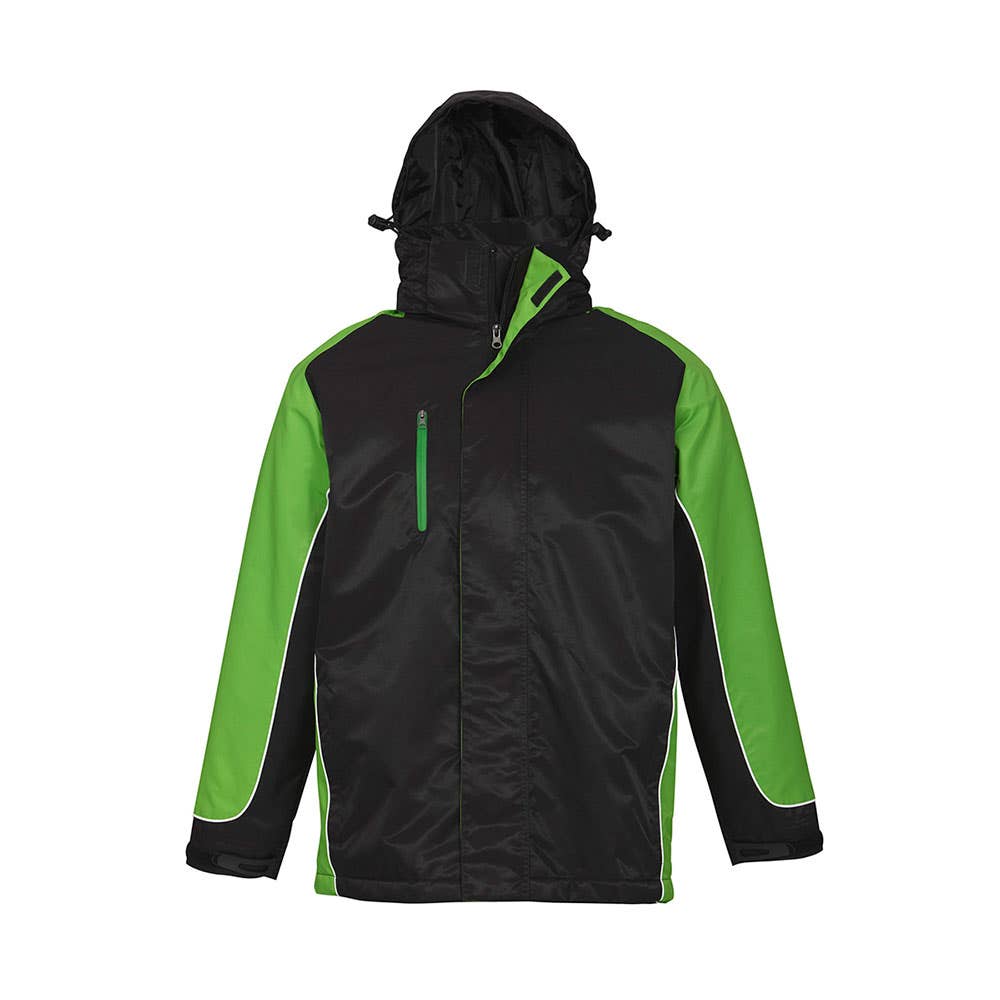 Unisex Nitro Jacket Black/Green/White Medium 463142 J10110-BGNW-M