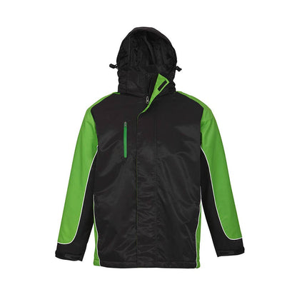 Unisex Nitro Jacket Black/Green/White Medium 463142 J10110-BGNW-M