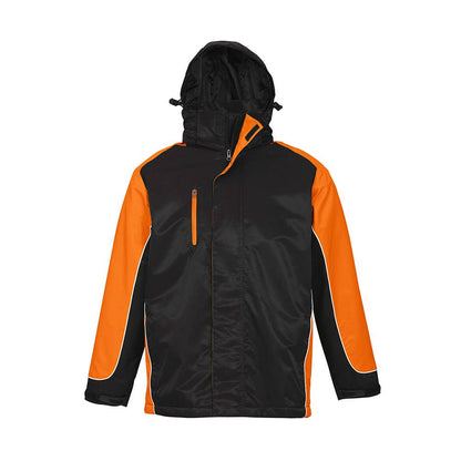 Jacket Nylon PU Coated Nitro Black/Orange/White 2XL Biz 488650 J10110-BLK/ORA/WHITE-2XL