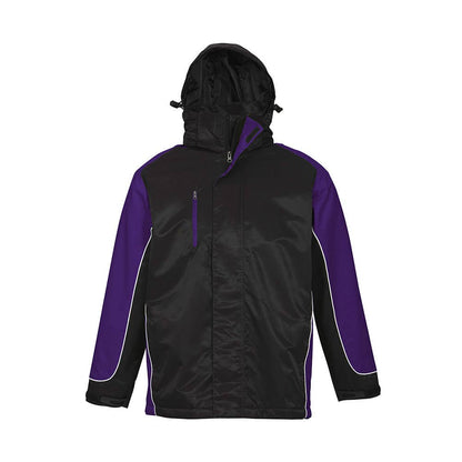 Jacket Nylon PU Coated Nitro Black/Purple/White 2XL Biz 488659 J10110-BLK/PUR/WHITE-2XL