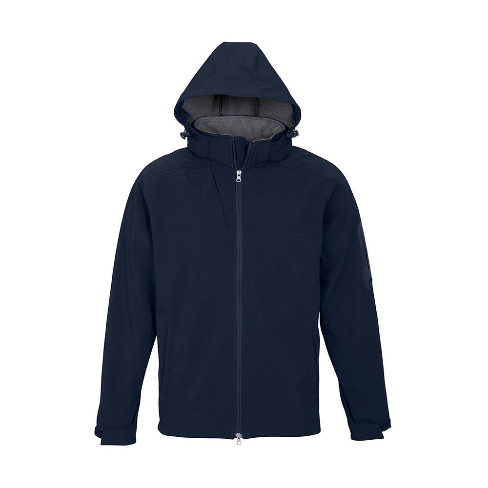 J10910 Summit Softshell Hooded Jacket Navy/Graphite 5XL 40036567 J10910-NAV/GRAPH-5XL