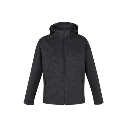J135M Geo Hooded Soft Shell Jacket Black L 40031380 J135M BLK L