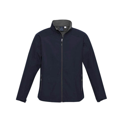 Jacket Softshell Polyester Geneva Navy/Graphite 2XL J307M Biz 40007914 J307M-NAV/GRAPH-2XL