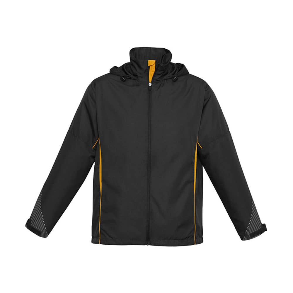 Jacket Polyester Razor Team Black/Gold Large Biz 260473 J408M-BLK/GLD-L