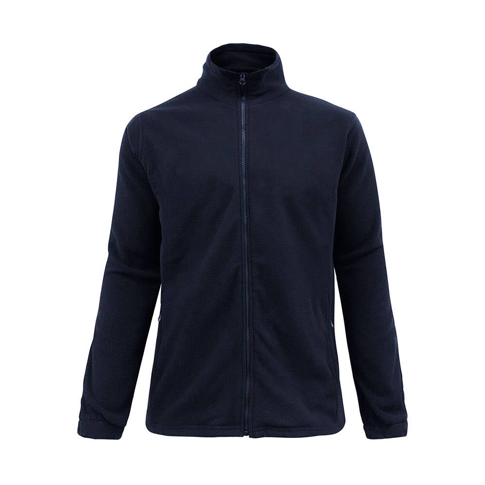 Jacket Womens Polyester Plain Micro Fleece Navy 10 Biz 281723 PF631-NAV-10