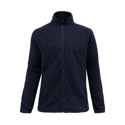Jacket Womens Polyester Plain Micro Fleece Navy 10 Biz 281723 PF631-NAV-10
