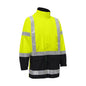 Jacket Wet Weather 300D Poly Pu Coated Taped 2XL Yellow/Navy Akurra_55510525_AKJ4966HT_TT042XL_NLA