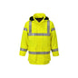 Jacket Wet Weather Bizflame FR Anti-Static Yellow 3M Tape 2XL Prime Mover 292820 S774-Y-2XL
