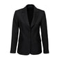 Ladies Longline Jacket Black - 10 442796 60112-BLK-10