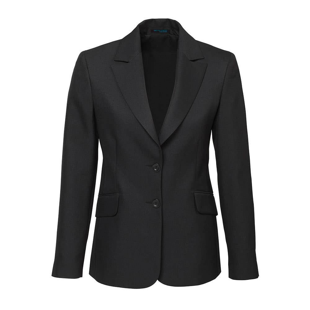 Ladies Longline Jacket Charcoal - 14 36015338 60112-CHA-14