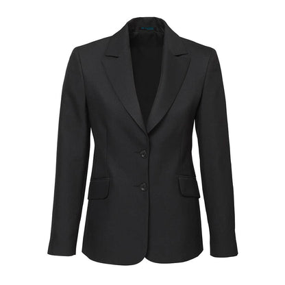 Ladies Longline Jacket Charcoal - 14 36015338 60112-CHA-14