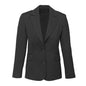 Ladies Longline Jacket-Charcoal-14 36015383 64012-CHA-14