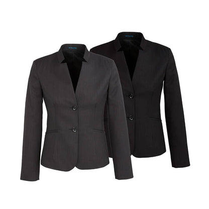 Jacket Womens Short Length Reverse Lapel 60113 Biz Corporates BIZ60113