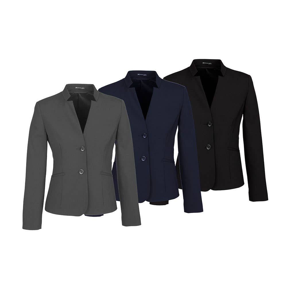 Jacket Womens Short Length Reverse Lapel 64013 Biz Corporates BIZ64013