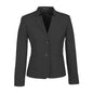 Reverse Lapel Jacket Ladies Charcoal - 10 36015393 64013-CHA-10