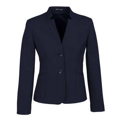 Reverse Lapel Jacket Ladies Navy - 12 36015398 64013-NAV-12