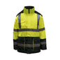 HI VIS REFLECTIVE FREEZER JACKET YELLOW/GREEN LARGE 532245 WFJ001-LARGE]