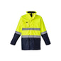 MENS HI VIS BASIC Y/N  4 IN 1  WATERPROOF JACKET 2XL  ZJ220_467136_ZJ220-YN-2XL