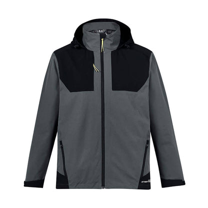 ZJ310 Streetworx Stretch Waterproof Jacket 165gsm Charcoal/Black 2XL 478985 ZJ310-CHAR/BLACK-2XL