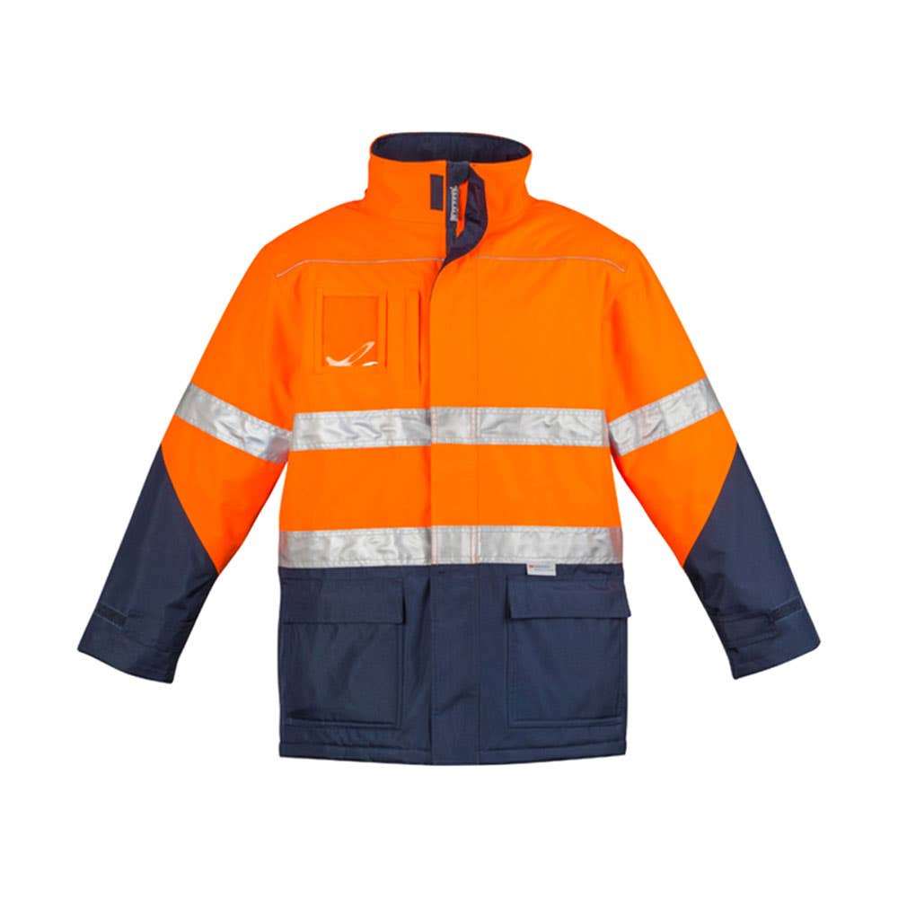 Storm Jacket Orange/Navy - 2XL 504867 ZJ530-ON-2XL