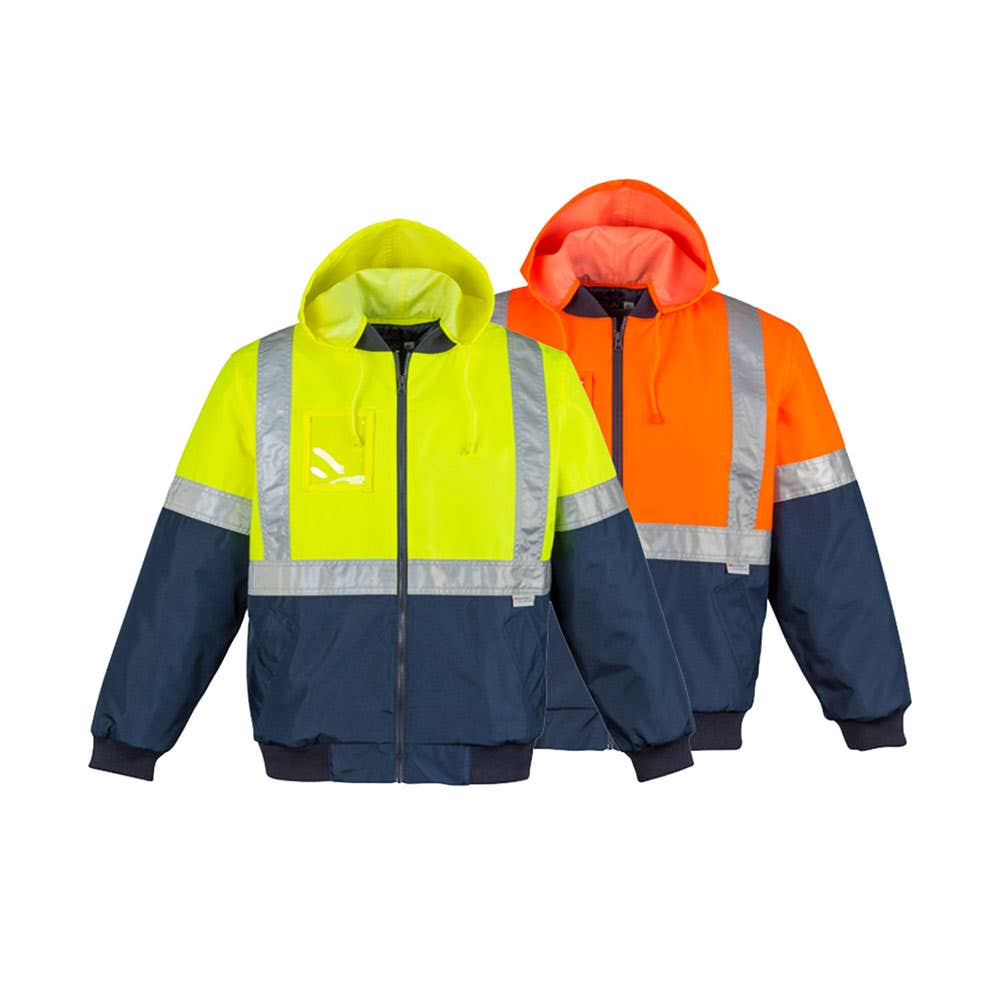 ZJ351 Hi-Vis Quilted Taped Flying Jacket Protech PTECZJ351