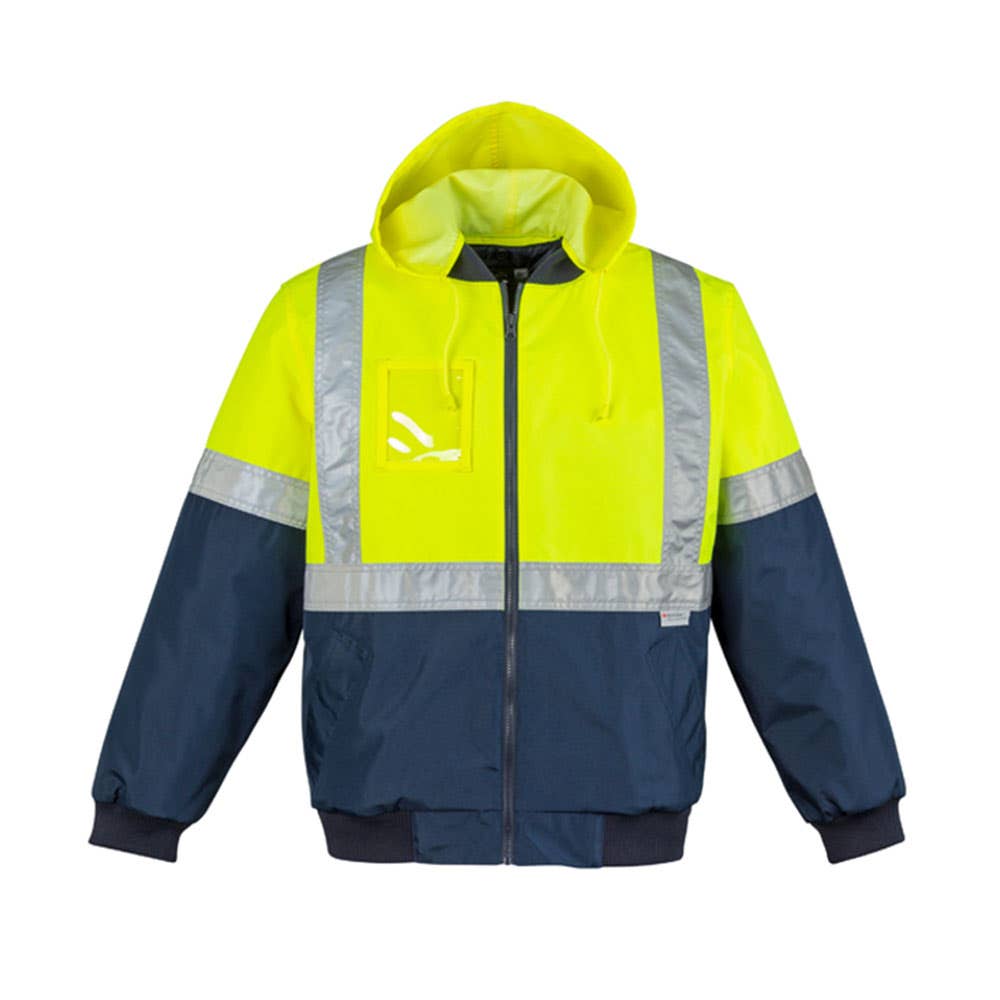 Jacket Jacket Hi Vis 2XL Yellow/Navy 40027022 ZJ351-2XL-YN