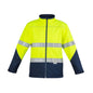 Hi Vis Soft Shell Jacket Yellow/Navy 2XL Syzmik_530338_ZJ353-Y/N-2XL