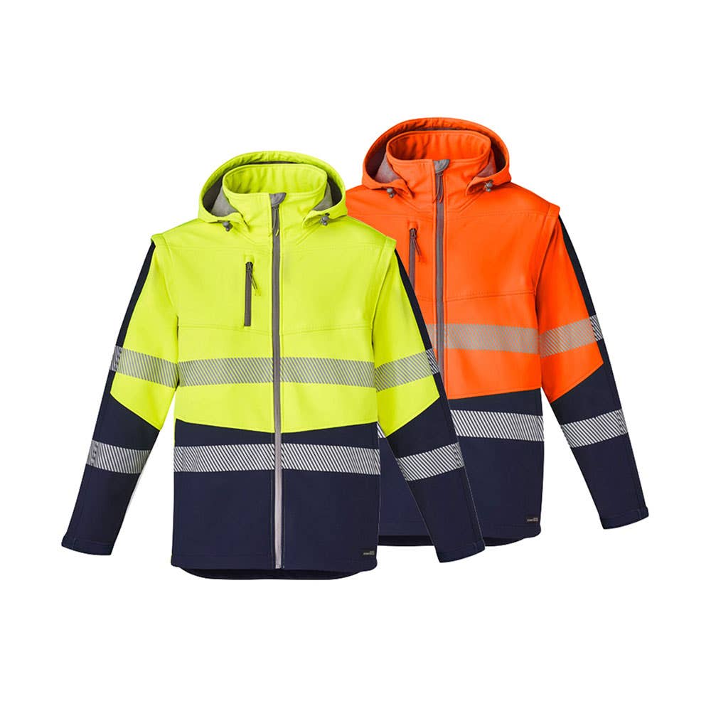 ZJ453 2 in 1 Stretch Softshell Taped Jacket 330gsm ZJ453